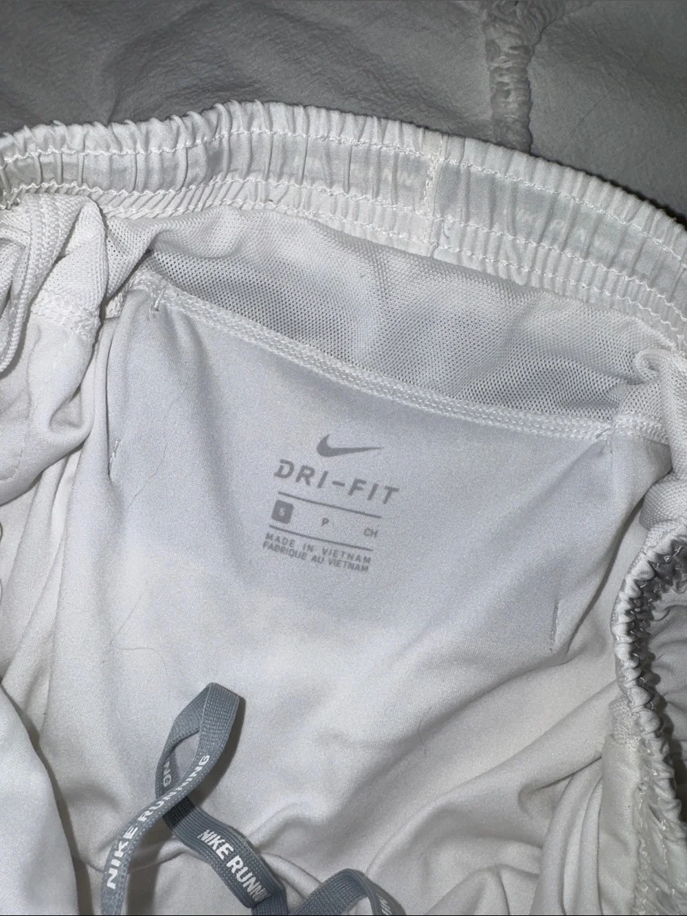 Nike White Dry Fit Shorts